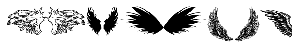 Wings of Wind TFB font preview